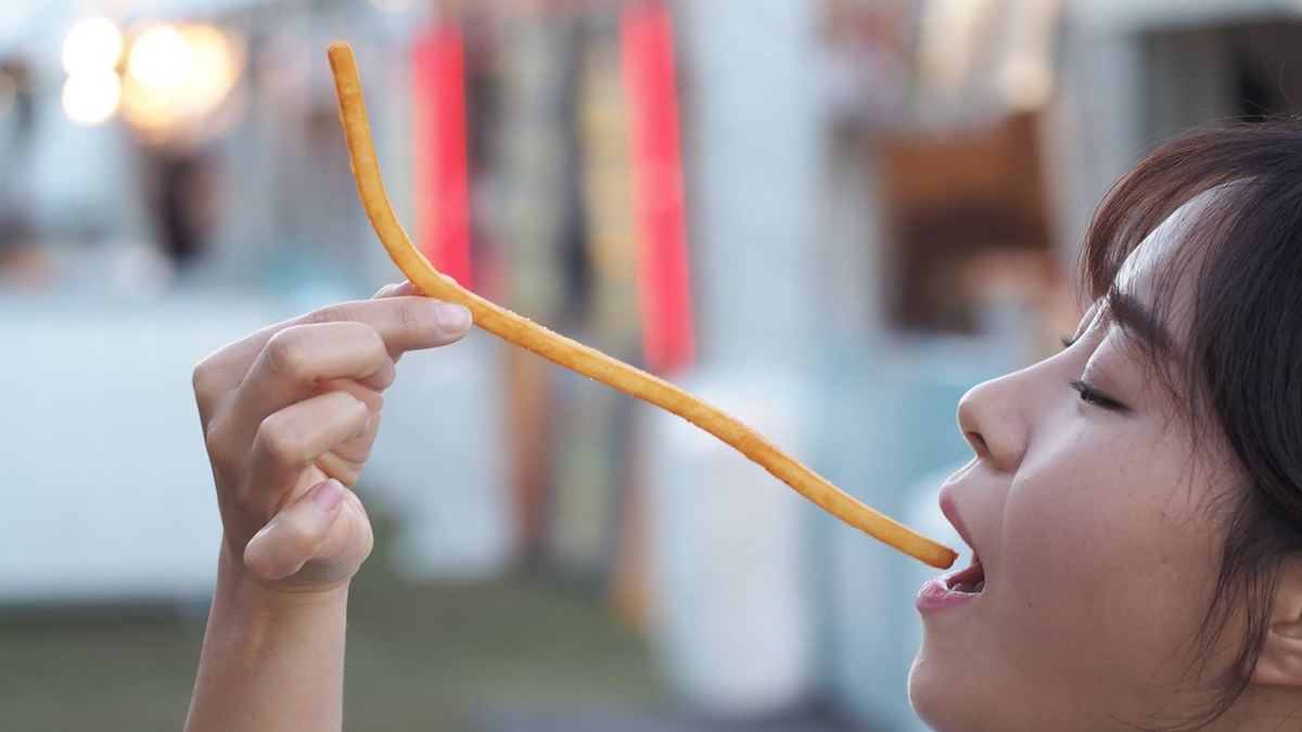 Longfries, Maxpatat, lange Pommes, längste Pommes der Welt, Pommes selber machen